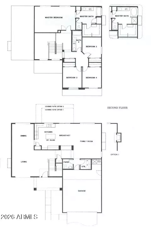 Floorplan - 2031 E Parkside Ln, Phoenix, AZ 85024 photo 1 of 1