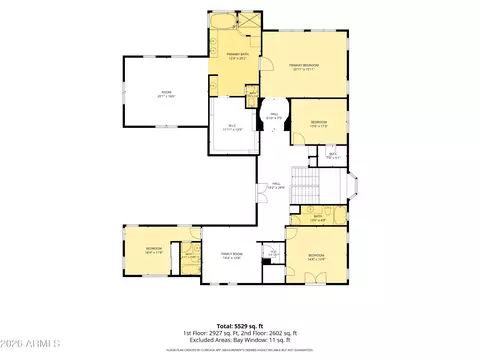 Floorplan - 4353 E Santa Fe Ct, Gilbert, AZ 85297 photo 1 of 1