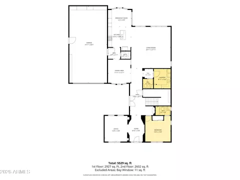 Floorplan - 4353 E Santa Fe Ct, Gilbert, AZ 85297 photo 1 of 2