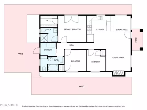 Floorplan - 2012 N 23rd St, Phoenix, AZ 85006 photo 2 of 2
