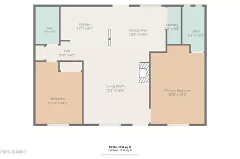 Floorplan - 2715 High Pine Loop, Overgaard, AZ 85933 photo 2 of 2