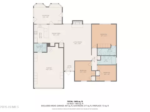 Floorplan - 1730 E Impala Ave, Mesa, AZ 85204 photo 1 of 1