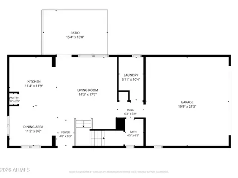 Floorplan - 1646 E Joseph Way, Gilbert, AZ 85295 photo 1 of 3