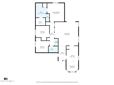 Floorplan - 2553 E Jasper Dr, Gilbert, AZ 85296 photo 1 of 1