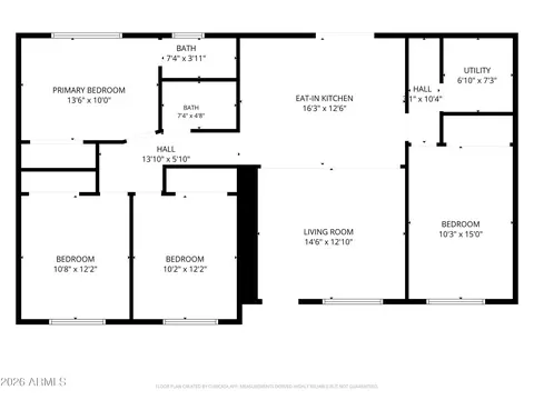 Floorplan - 401 E Continental Dr, Tempe, AZ 85288 photo 1 of 1