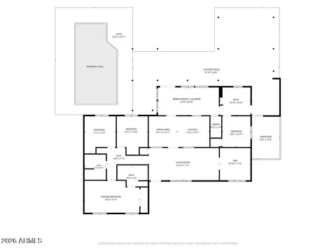 Floorplan - 436 N Cholla --, Mesa, AZ 85201 photo 1 of 1