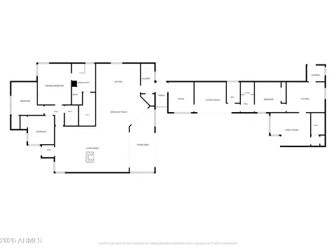 Floorplan - 2709 E Tamarisk St, Gilbert, AZ 85296 photo 1 of 1