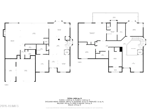 Floorplan - 1455 W Heather Ave, Gilbert, AZ 85233 photo 1 of 1
