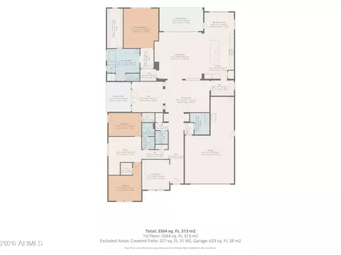 Floorplan - 10339 E Topaz Ave, Mesa, AZ 85212 photo 2 of 2