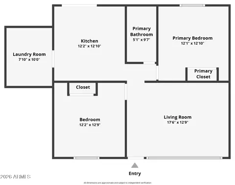 Floorplan - 7015 W Wolf St, Phoenix, AZ 85033 photo 1 of 1