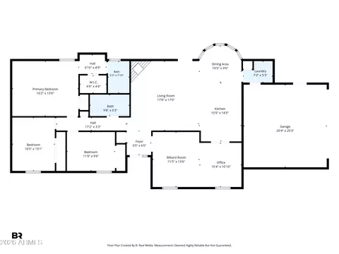 Floorplan - 2062 E Downing St, Mesa, AZ 85213 photo 1 of 1