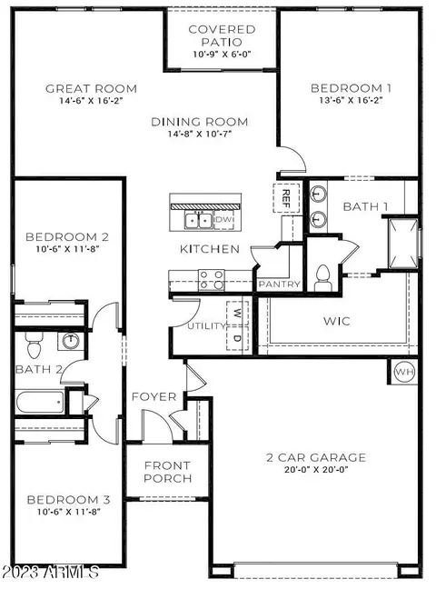 Floorplan - 2925 W Stearn Ave, Apache Junction, AZ 85120 photo 1 of 1