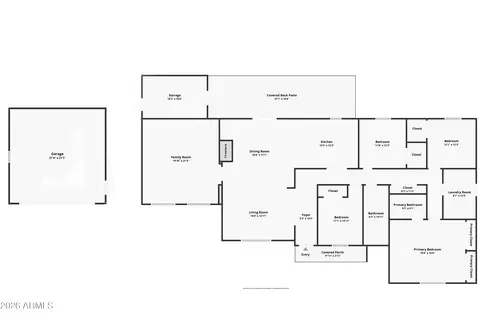 Floorplan - 985 E Saguaro Dr, Globe, AZ 85501 photo 1 of 2