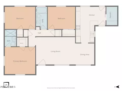 Floorplan - 2038 E Cheery Lynne Rd, Phoenix, AZ 85016 photo 1 of 2