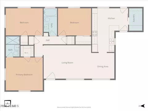 Floorplan - 2038 E Cheery Lynne Rd, Phoenix, AZ 85016 photo 2 of 2