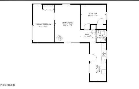 Floorplan - 2507 Middle Loop, Forest Lakes, AZ 85931 photo 1 of 1