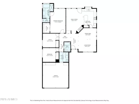 Floorplan - 735 E Goldenrod St, Phoenix, AZ 85048 photo 2 of 2