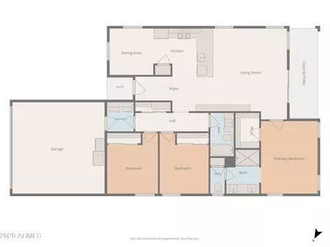 Floorplan - 2468 S Reavis Falls Rd, Apache Junction, AZ 85119 photo 1 of 2