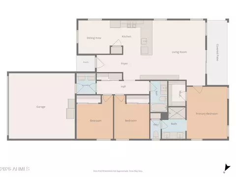 Floorplan - 2468 S Reavis Falls Rd, Apache Junction, AZ 85119 photo 2 of 2