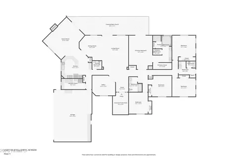 Floorplan - 4451 E Desert Ln, Gilbert, AZ 85234 photo 1 of 1