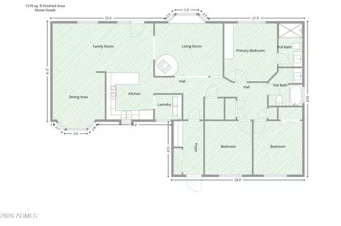 Floorplan - 5565 E Campbell Ave, Flagstaff, AZ 86004 photo 1 of 1
