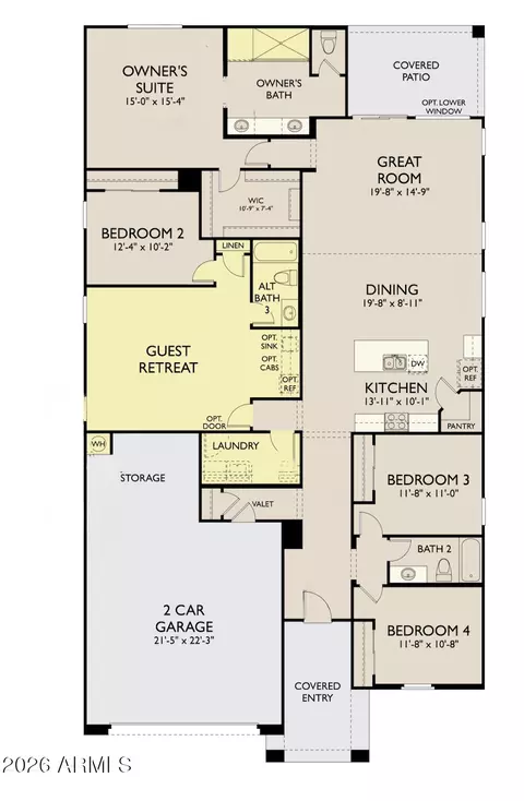 Floorplan - 11237 E Utah Ave, Mesa, AZ 85212 photo 1 of 1