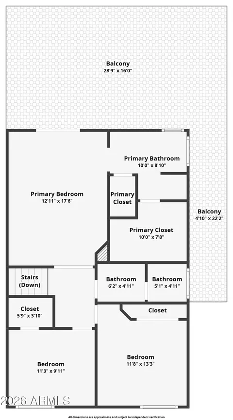 Floorplan - 181 S Tiago Dr, Gilbert, AZ 85233 photo 2 of 2