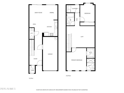 Floorplan - 8267 N 22nd Dr, Phoenix, AZ 85021 photo 1 of 2