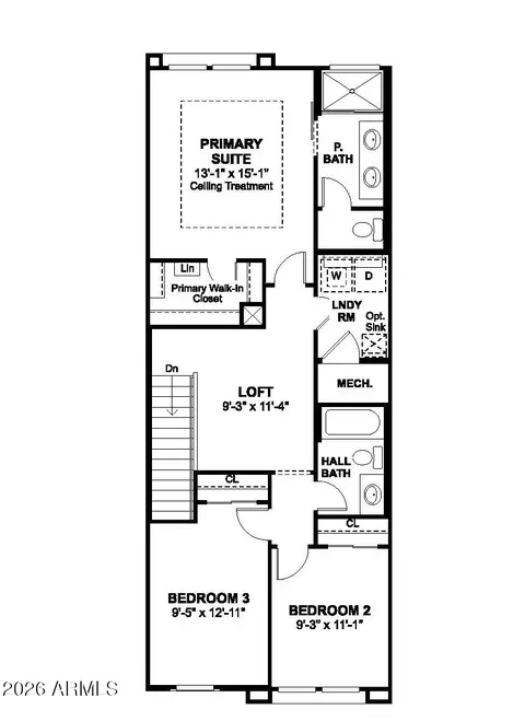 Floorplan - 5455 S 35th Way, Phoenix, AZ 85040 photo 1 of 1
