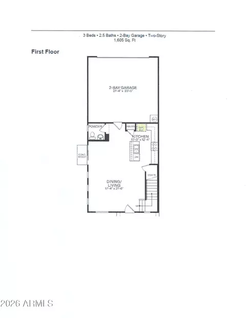 Floorplan - 8231 E Inverness Ave, Mesa, AZ 85209 photo 1 of 2