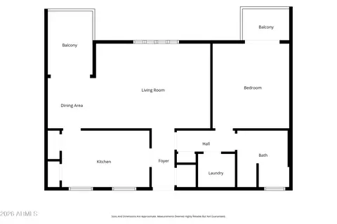 Floorplan - 3242 E Camelback Rd #204, Phoenix, AZ 85018 photo 1 of 1