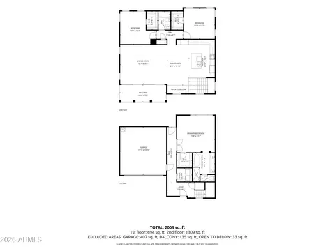 Floorplan - 4154 E Pony Ln, Gilbert, AZ 85295 photo 1 of 2