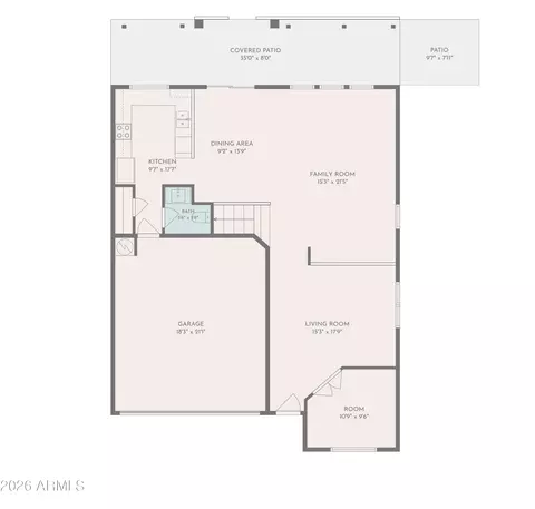 Floorplan - 11437 E Flower Ave, Mesa, AZ 85208 photo 4 of 5