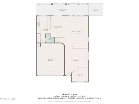 Floorplan - 11437 E Flower Ave, Mesa, AZ 85208 photo 1 of 5