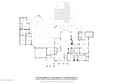 Floorplan - 334 E Glenn Dr, Phoenix, AZ 85020 photo 1 of 1