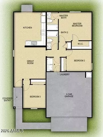 Floorplan - 13096 E Aster Ln, Florence, AZ 85132 photo 1 of 1
