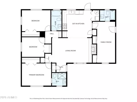 Floorplan - 8329 N 5th St, Phoenix, AZ 85020 photo 1 of 2