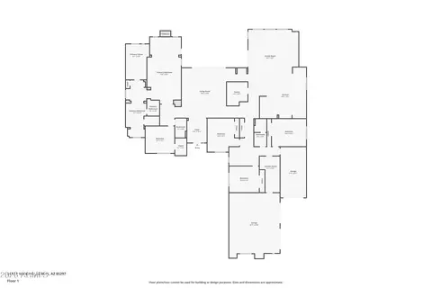 Floorplan - 3410 E Vallejo Ct, Gilbert, AZ 85298 photo 1 of 1
