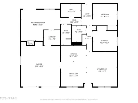 Floorplan - 2224 E Sandra Ter, Phoenix, AZ 85022 photo 1 of 2