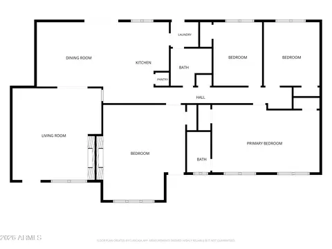 Floorplan - 622 E Grace Dr, Tempe, AZ 85281 photo 1 of 1