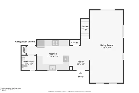 Floorplan - 2944 E Megan St, Gilbert, AZ 85295 photo 1 of 3