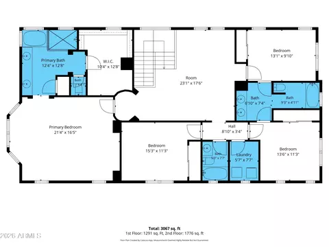 Floorplan - 7239 E Nathan St, Mesa, AZ 85207 photo 2 of 3