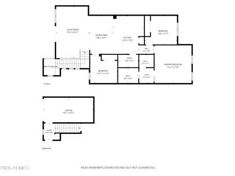 Floorplan - 7726 E Baseline Rd #266, Mesa, AZ 85209 photo 1 of 1