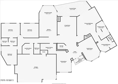 Floorplan - 9619 N 23rd St, Phoenix, AZ 85028 photo 1 of 1