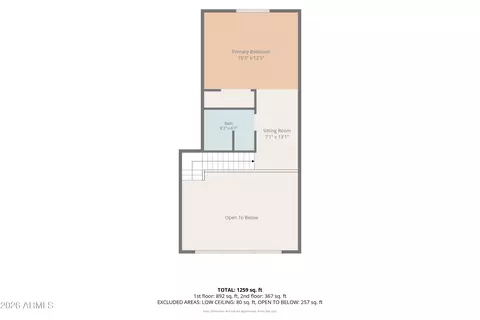 Floorplan - 2290 Thunderbird Way, Overgaard, AZ 85933 photo 6 of 6