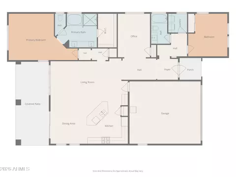 Floorplan - 11113 E Quarry Ave, Mesa, AZ 85212 photo 2 of 2