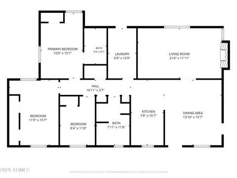 Floorplan - 4138 E Bluefield Ave, Phoenix, AZ 85032 photo 1 of 1