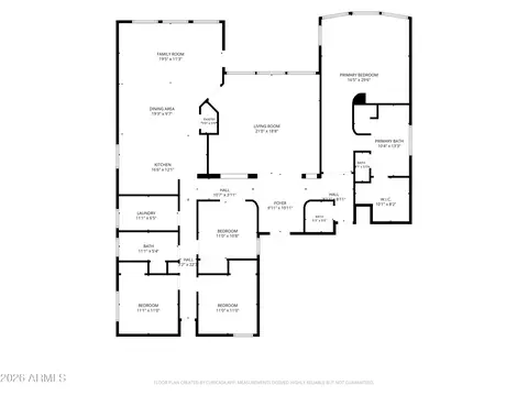 Floorplan - 7963 E Sugarloaf Cir, Mesa, AZ 85207 photo 1 of 1