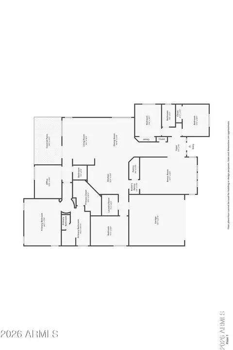 Floorplan - 3355 E Hopkins Rd, Gilbert, AZ 85295 photo 1 of 1