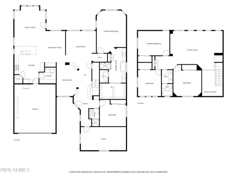 Floorplan - 6766 S Seneca Ct, Gilbert, AZ 85298 photo 4 of 4